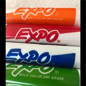 Expo Bold Colours for White Board 💚💙